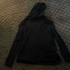 Black hoodie, medium